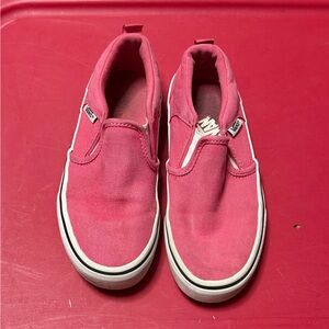 Vans Kids Slip-On Sneakers - Rose Pink Canvas